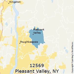 Pleasant_Valley,New York County Map