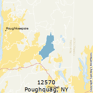 Poughquag,New York County Map