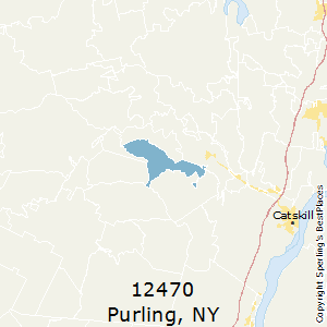Purling,New York County Map