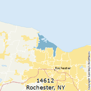 Rochester,New York County Map