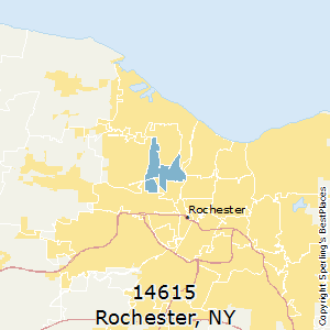 Rochester,New York County Map