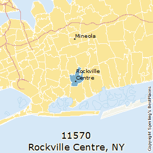 Rockville_Centre,New York County Map