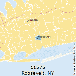Roosevelt,New York County Map