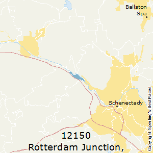 Rotterdam_Junction,New York County Map