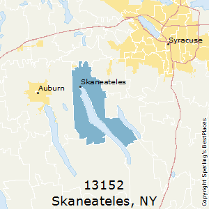 Skaneateles,New York County Map