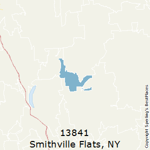 Smithville_Flats,New York County Map