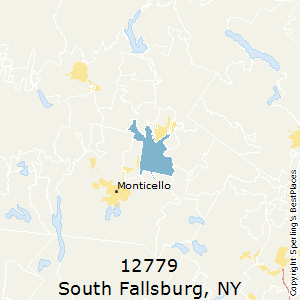 South_Fallsburg,New York County Map