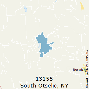 South_Otselic,New York County Map