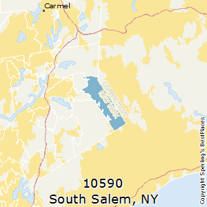 South_Salem,New York County Map