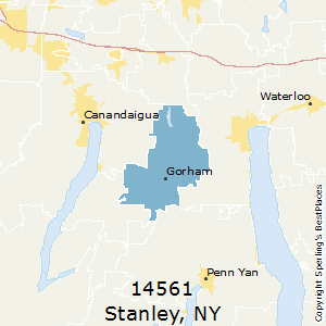 Stanley,New York County Map