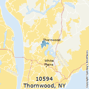 Thornwood,New York County Map