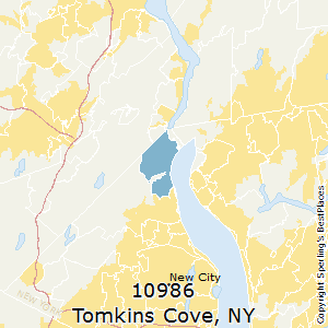 Tomkins_Cove,New York County Map