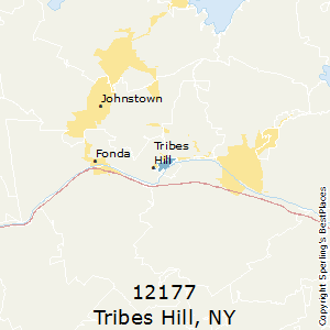 Tribes_Hill,New York County Map