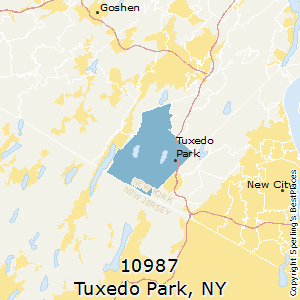 Tuxedo_Park,New York County Map