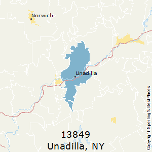 Unadilla,New York County Map