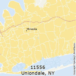 Uniondale,New York County Map