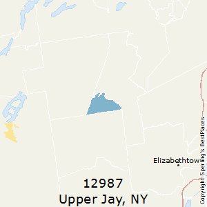 Upper_Jay,New York County Map