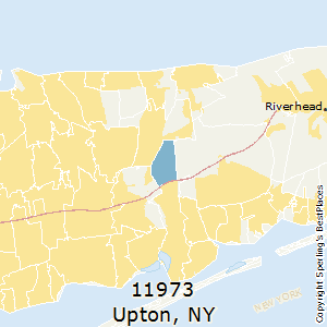 Upton,New York County Map