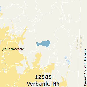 Verbank,New York County Map