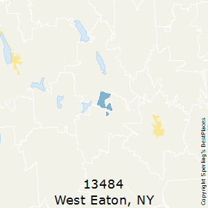 West_Eaton,New York County Map