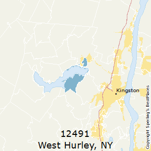 West_Hurley,New York County Map