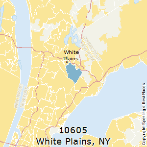 White_Plains,New York County Map