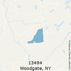 Woodgate,New York County Map