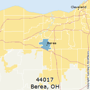 Berea,Ohio County Map