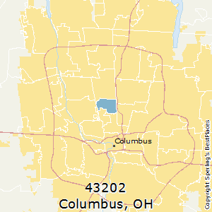 Central Ohio Zip Code Map Best Places To Live In Columbus (Zip 43202), Ohio