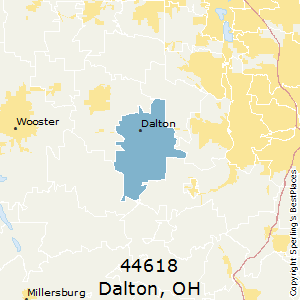 Dalton,Ohio County Map