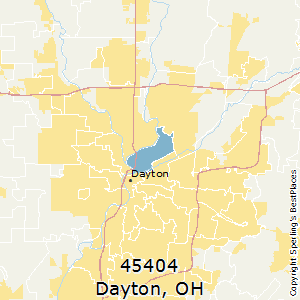 Dayton,Ohio County Map