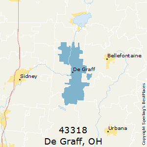 De_Graff,Ohio County Map