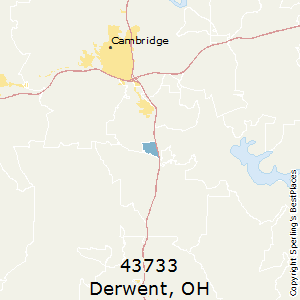 Derwent,Ohio County Map