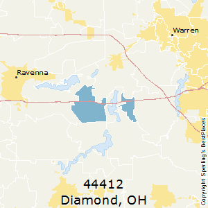 Diamond,Ohio County Map