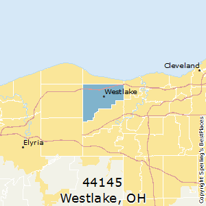 Westlake,Ohio County Map