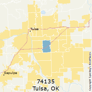 Tulsa Zip Code Map - United States Map