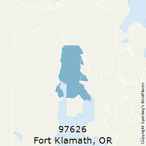 Klamath Falls Zip Code Map - Map