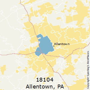Best Places To Live In Allentown Zip 18104 Pennsylvania