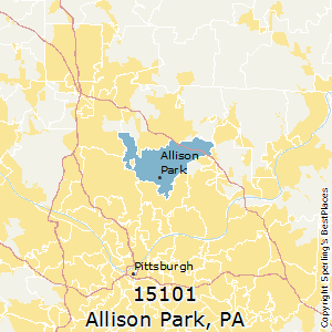 Allison_Park,Pennsylvania County Map