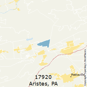 Aristes,Pennsylvania County Map
