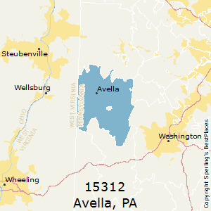 Avella,Pennsylvania County Map