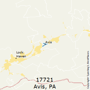 Avis,Pennsylvania County Map