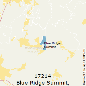 Blue_Ridge_Summit,Pennsylvania County Map
