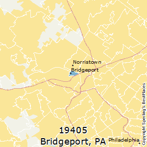 Bridgeport,Pennsylvania County Map