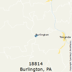 Burlington,Pennsylvania County Map