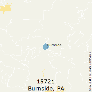 Burnside,Pennsylvania County Map