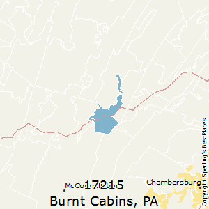 Burnt_Cabins,Pennsylvania County Map