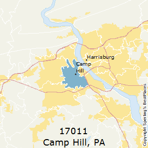 Camp_Hill,Pennsylvania County Map