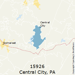 Central_City,Pennsylvania County Map