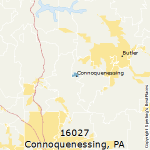 Connoquenessing,Pennsylvania County Map